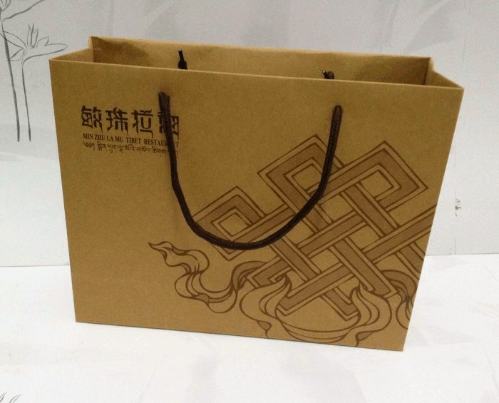 雙豐彩?。狐S牛皮紙手提袋