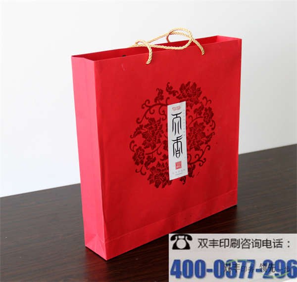 南陽(yáng)印刷廠銅版紙手提袋印刷